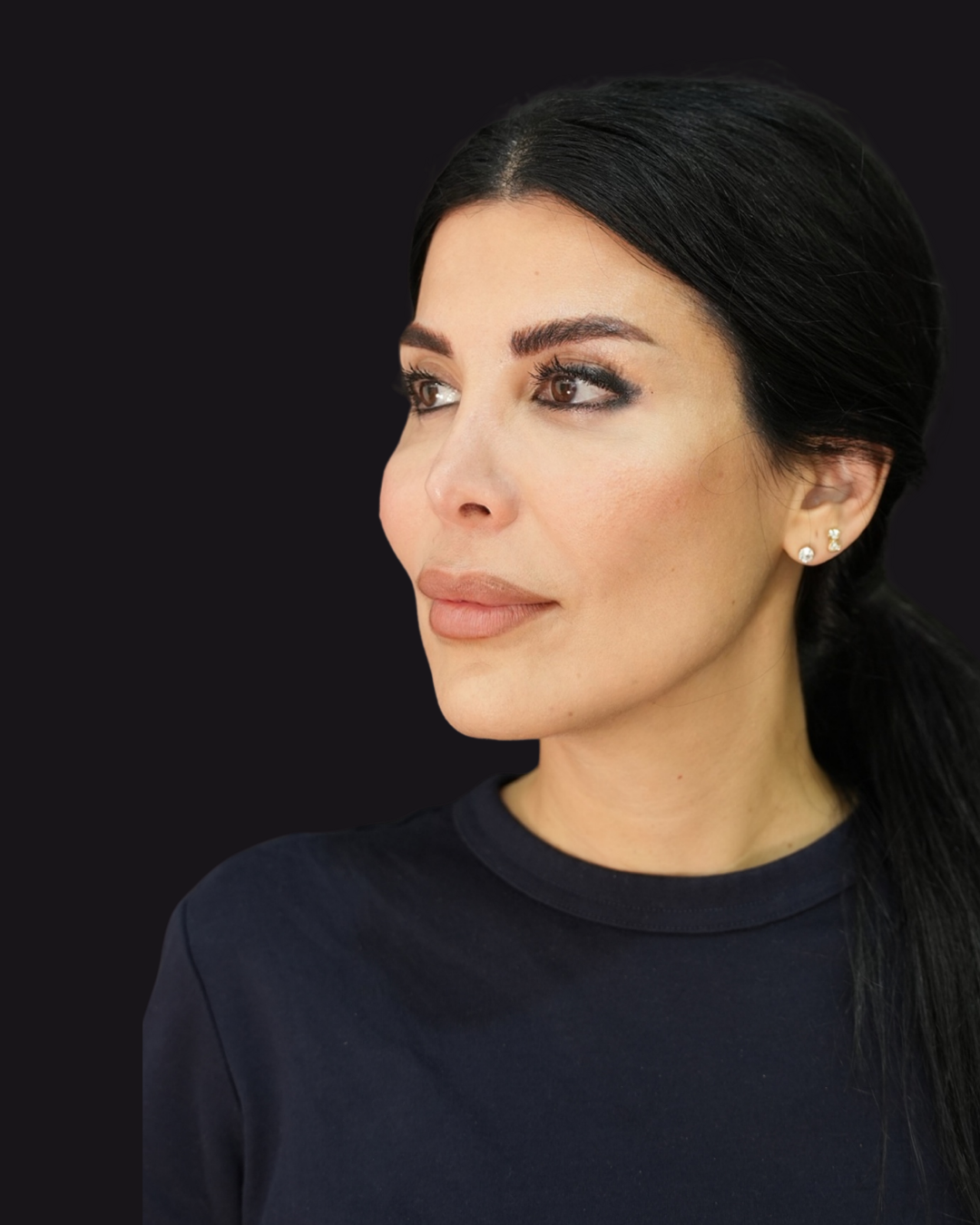 Full face after side